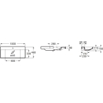 Roca A32768A000 ONA 掛牆面盆